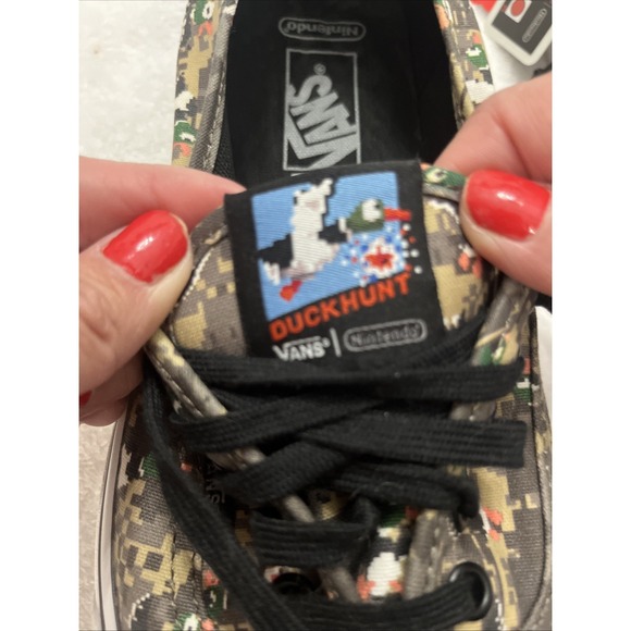 Nintendo x Vans Authentic Duck Hunt NES Retro Classic (New) (2016) Mens Size 12 main image 4